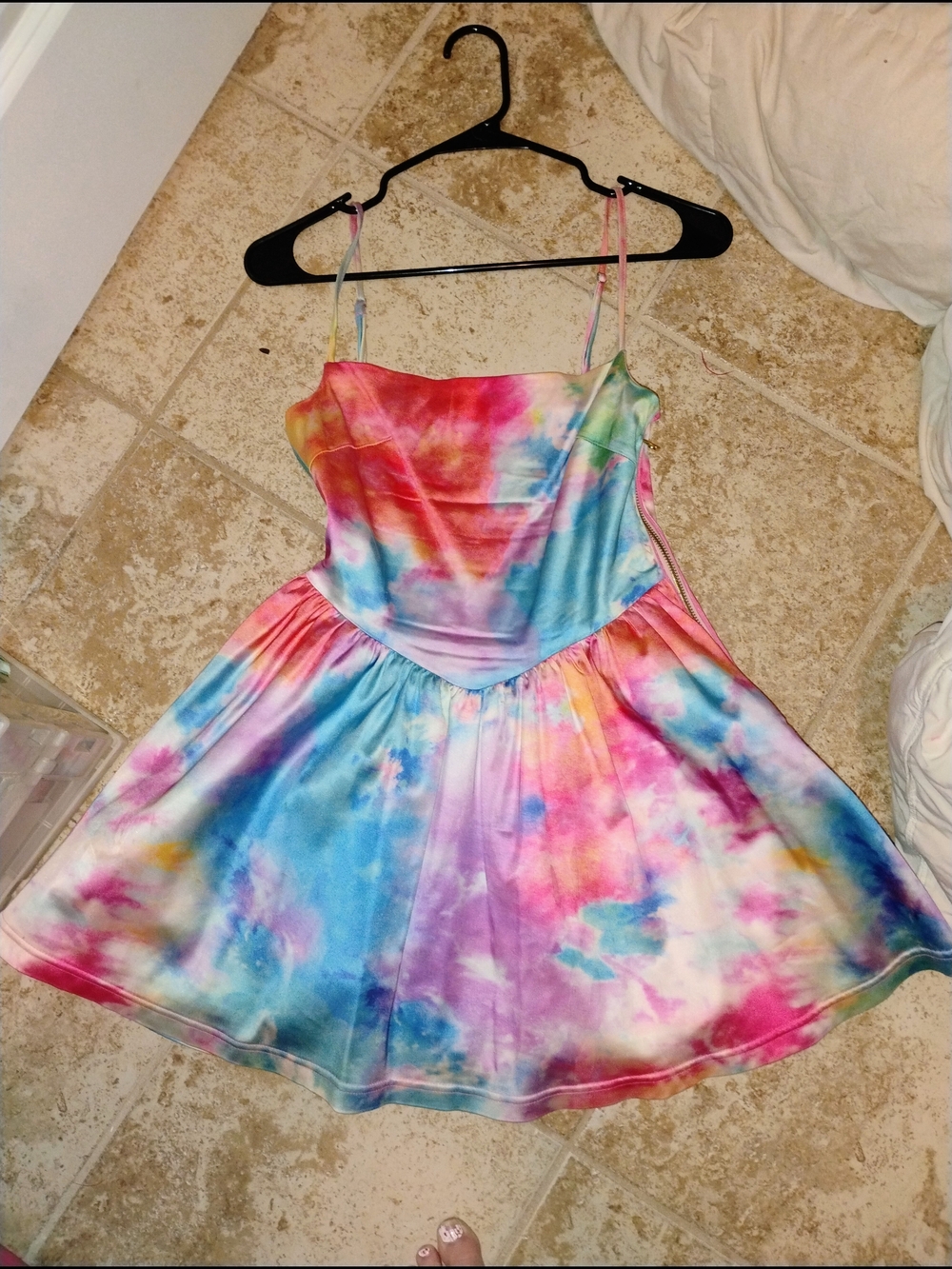Dolls Kill Club Exx Tie-Dye Dress
